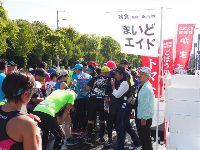 第６回大阪マラソン風景